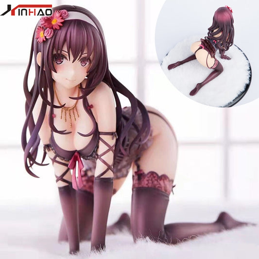 Saenai Heroine No Sodate Anime Girl Figure Kasumigaoka Utaha Underwear Ver  PVC Action Figure Collection Model Doll Toys Gifts