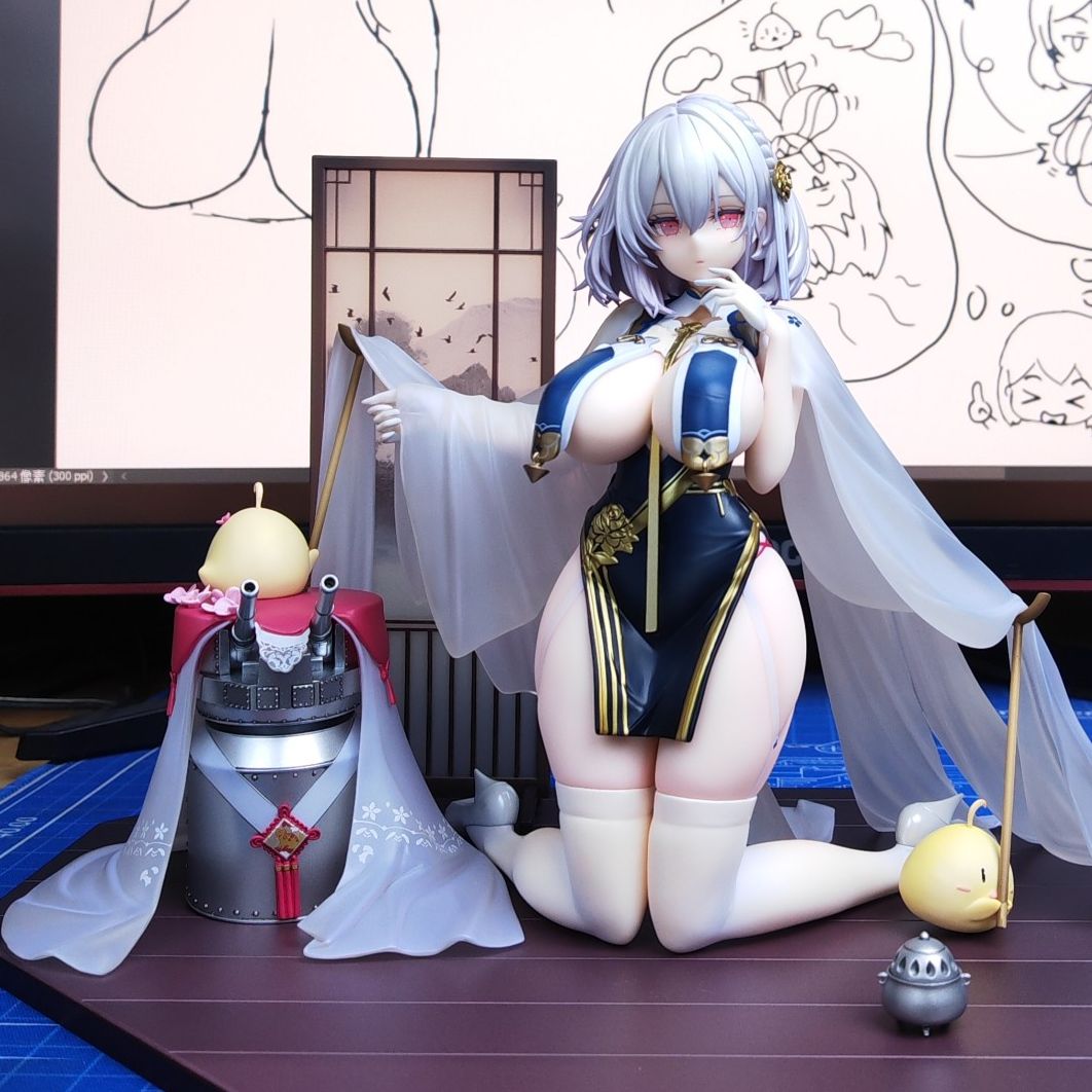 17cm Alter Azur Lane Anime Figures Sirius Blue Waves and Clouds Ver PVC Action Figures Game statue Adult Model Toys Doll Gifts