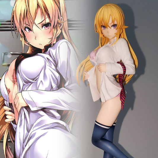 Libérer les guerres alimentaires Shokugeki no Soma Nakiri Erina 1/8 échelle version debout PVC figurine Collection figurine d'anime