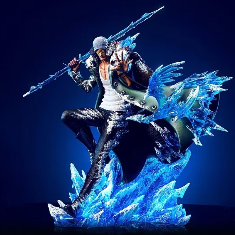 30cm One Piece Figures POP MAX Rebel Forces Kuzan Aokiji Action Figure Anime PVC Collection Ornament Model Statue Toys