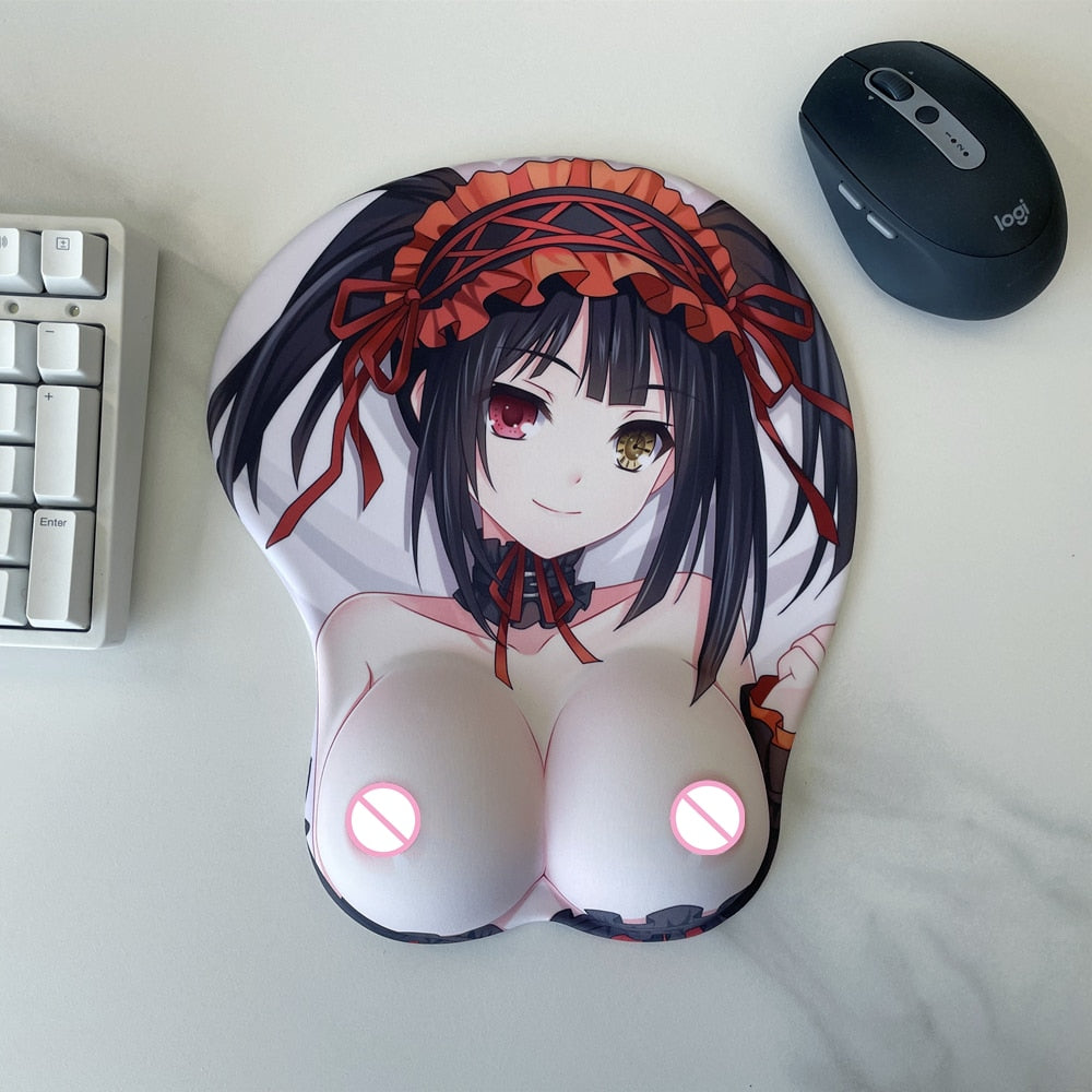 3D Boobs Mousepad | Oppai Ass Tits Mouse Pad | Silicone boobs mousepad