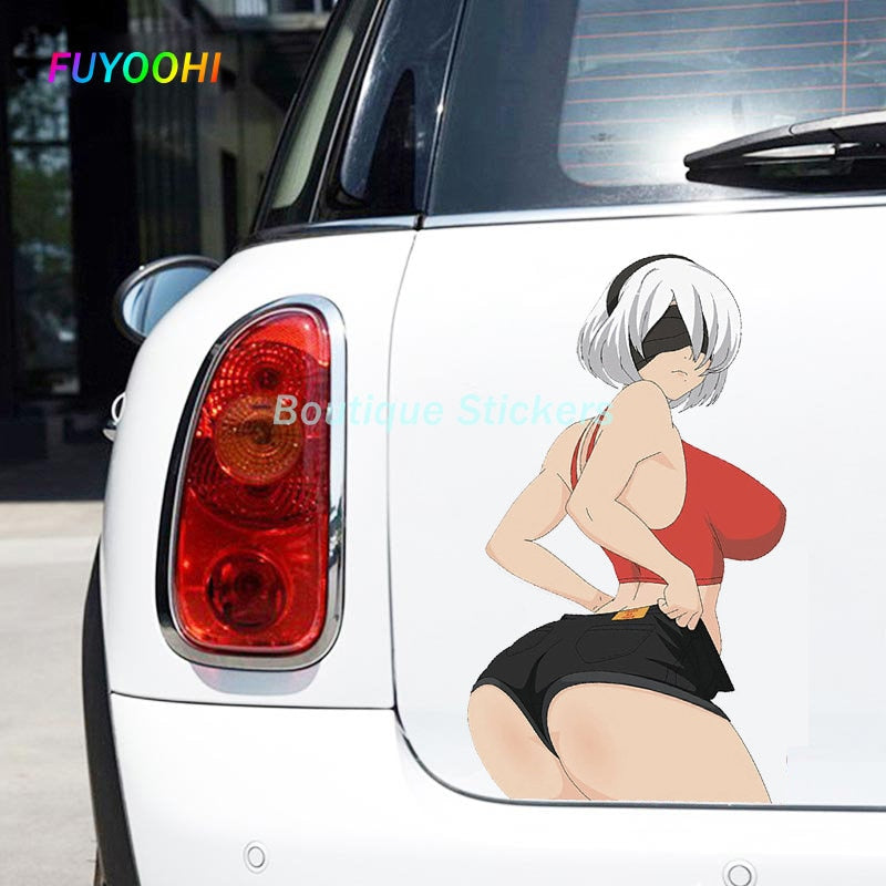 Sexy anime girl Sticker | Bikini Anime girl stickers | Sexy swimsuit stickers | underwear car stickers decal anime cute car accessories decoration