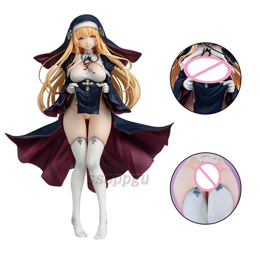 1/6 Scale Painted Figure Nun Charlotte Figure Vibrastar Kobayashi Adult Girl PVC Action Figure Collection Model Toys Gifts