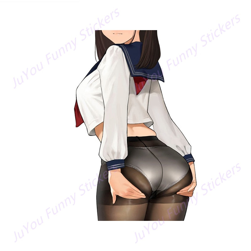 Sexy anime girl Stickers | Bikin Anime girl stickers | Sexy swimsuit stickers | underwear car stickers decal anime cute car accessories decoration