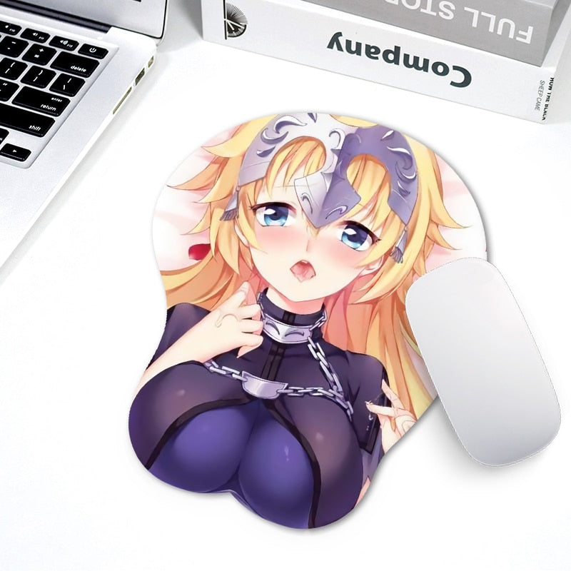 3D Boobs Mousepad | Oppai Ass Tits Mouse Pad | Silicone boobs mousepad