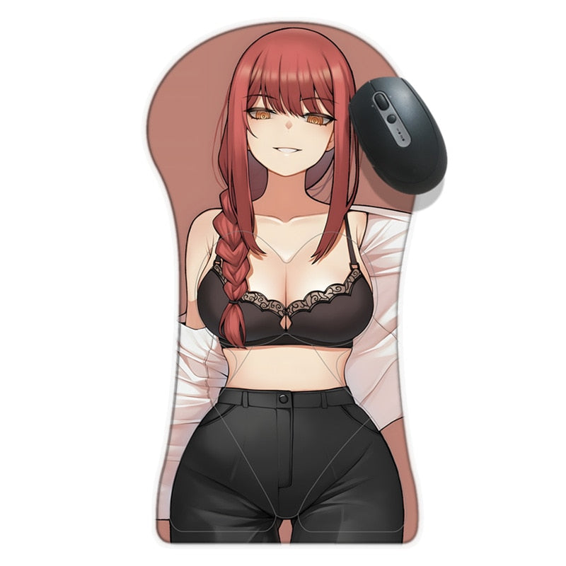 Chainsaw Man Makima Sexy 3D Equal Body Mouse Pad Anime Arm Rest Mousepad Kawaii Desk Pad