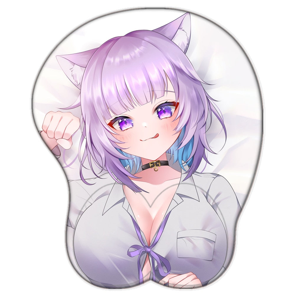 3D Boobs Mousepad | Oppai Ass Tits Mouse Pad | Silicone boobs mousepad