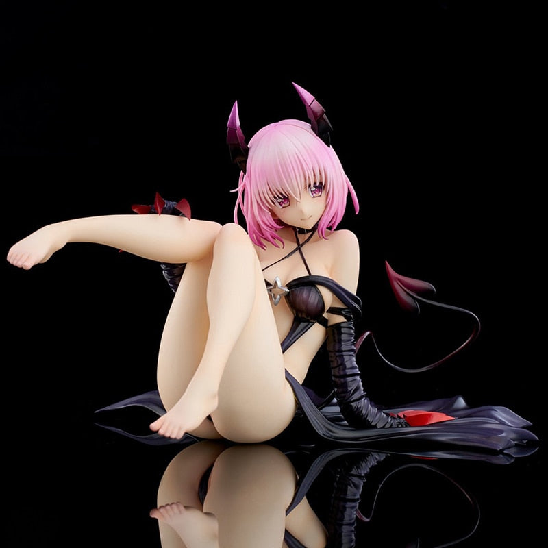 15cm Anime TO LOVE RU DARKNESS Action Figure Dark Momo Belia Deviluke Succubus Dress Sexy Girl Doll Collectible Model Toy Gift