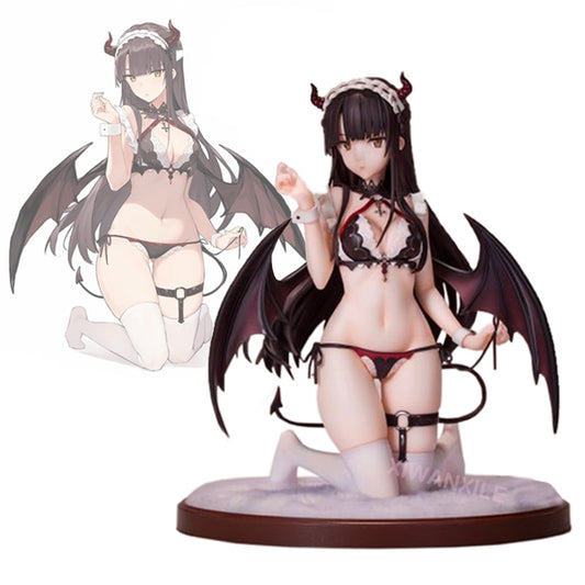 18cm Skytube Charm Taya Sexy Anime Figure AIKO Charm Taya Devil Maid Action Figure Taya Figurine Collectible Model Doll Toys