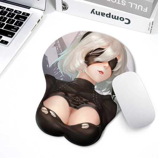 3D Boobs Mousepad | Oppai Ass Tits Mouse Pad | Silicone boobs mousepad