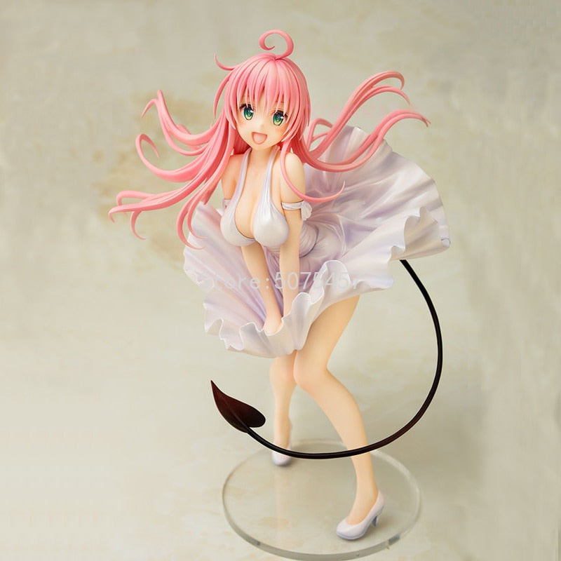 25cm To Love-Ru Darkness Sexy Anime Figure Lala Satalin Deviluke Dress Style Action Figure Momo Belia Deviluke Figurine Doll Toy