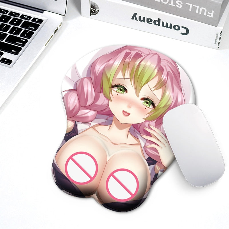 3D Boobs Mousepad | Oppai Ass Tits Mouse Pad | Silicone boobs mousepad