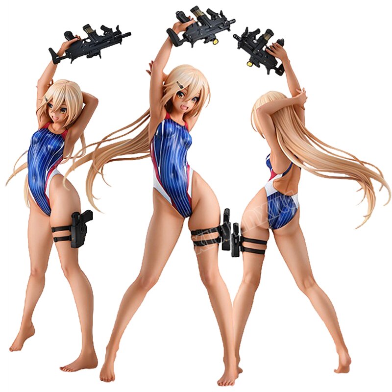 28cm ARMS NOTE Kouhai-chan Sexy Girl Anime Figure Kouhai-chan of the Swimming Club Action Figure Adult Model Doll Toys Gifts