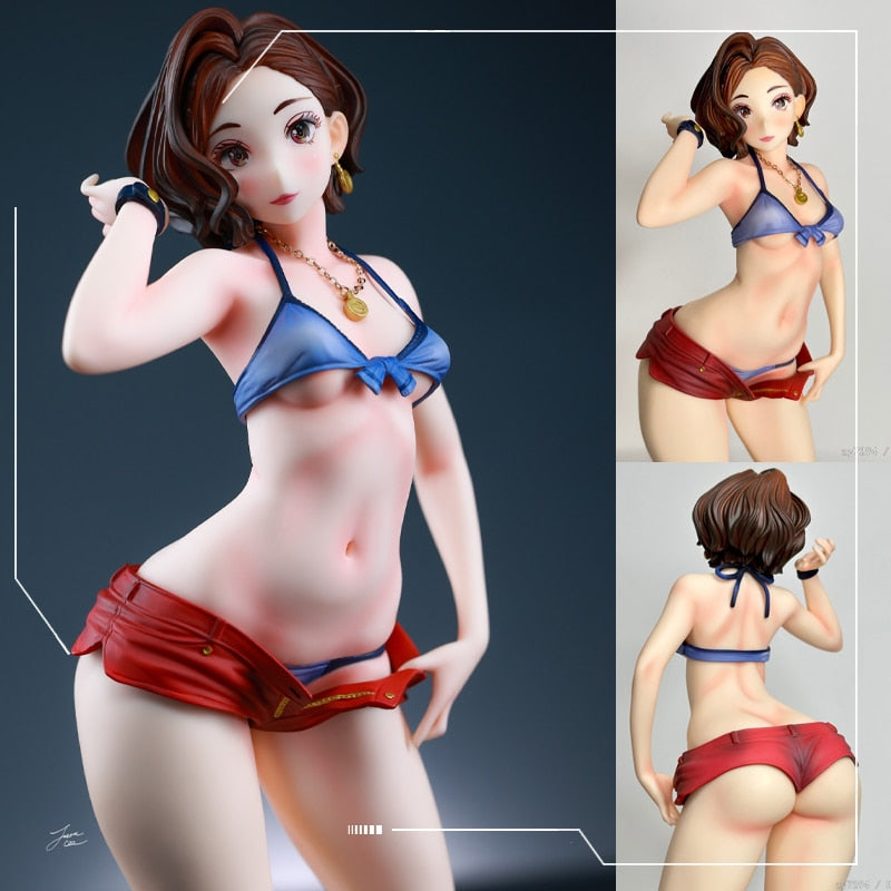 18CM Daiki Kougyou Kishi Mieko Eigyousaki de Muchitto Kaisuiyoku ver PVC Action Figure Toy Statue Adults Collection Model Doll