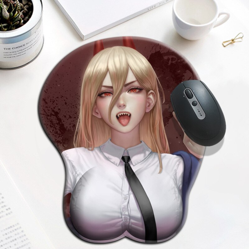 3D Boobs Mousepad | Oppai Ass Tits Mouse Pad | Silicone boobs mousepad