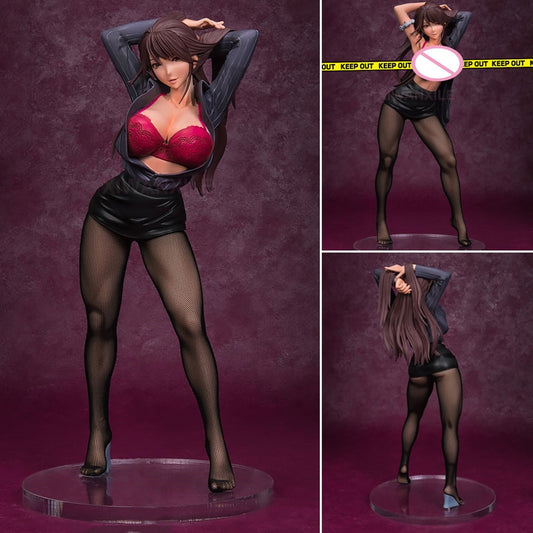 27cm Hataraku Onna no Ureta Ase Sexy Anime Figure Otome Kurosawa Action Figure 1/6 PVC Collectible Model Doll Toys Gifts