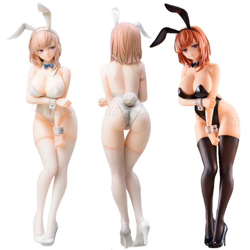 23cm Astrum Design White Bunny Girl Sexy Anime Figure Anna Hananoi illustration by Kai Tomohiro Action Figure Model Doll Toys