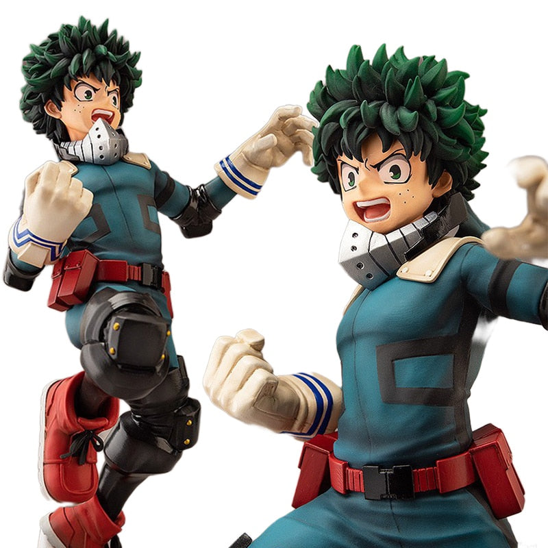 Anime My Hero Academia Midoriya Izuku Figure PVC 24CM Collecion Figure Action Anime Figure Kid Toy Doll Toyts Fighting Posture