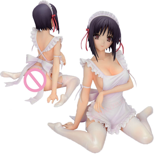 15cm Princess Lover! Sexy Girl Anime Figure Yu Fujikura Action Figure Yu Fujikura Maid Outfit Ver. Figurine Collection Doll Toys