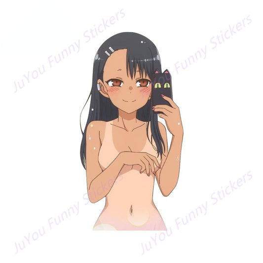 Sexy anime girl Stickers | Bikin Anime girl stickers | Sexy swimsuit stickers | underwear car stickers decal anime cute car accessories decoration