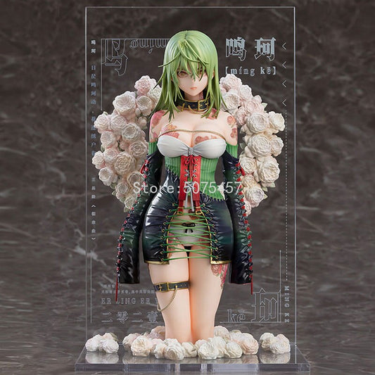 24cm Illustration Revelation Yueji Mingke Anime Girl Figure Tuyi Collaboration Yueji Mingke Action Figure Collectible Model Toys