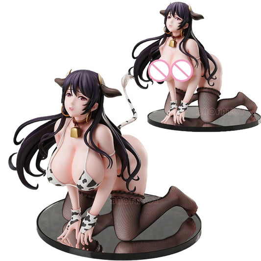 23cm Native BINDing Anime Figure Hanai Ema Cow suit Action Figure Shijouji Airi Sexy Girl Figure Adults Model Doll Toys Gifts