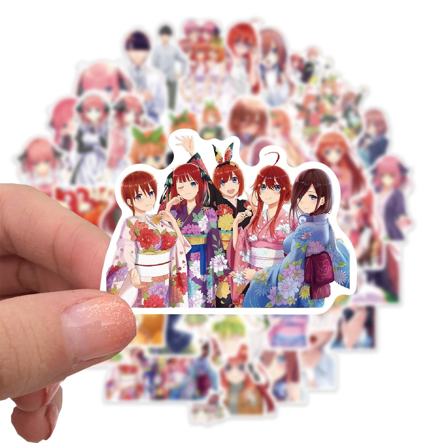 50pcs anime Decal Stickers | Hot girl Waifu stickers Decal Stickers | For  suitcase laptop Car Truck Waterproof Car stickers