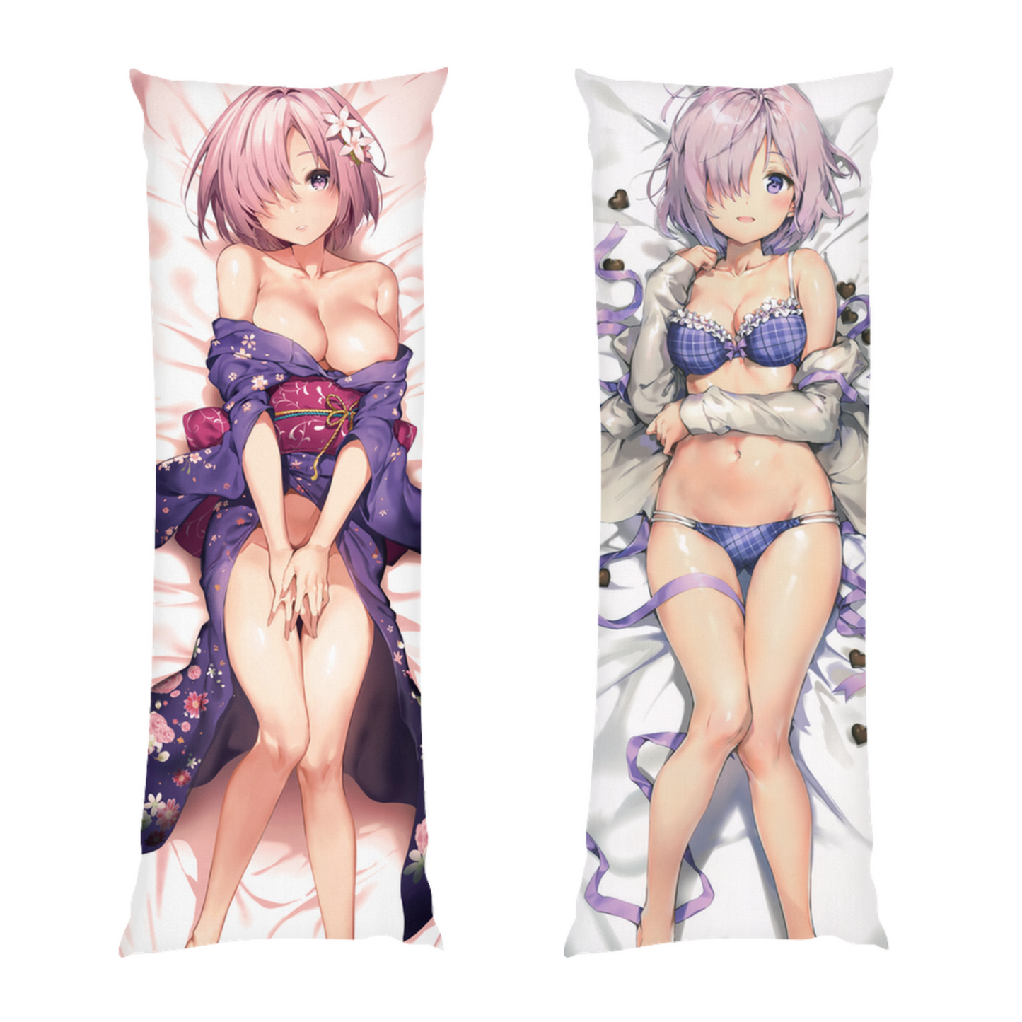 Oreiller de corps Mash Kyrielight - Fate Grand Order Ecchi Dakimakura - Oreiller Waifu