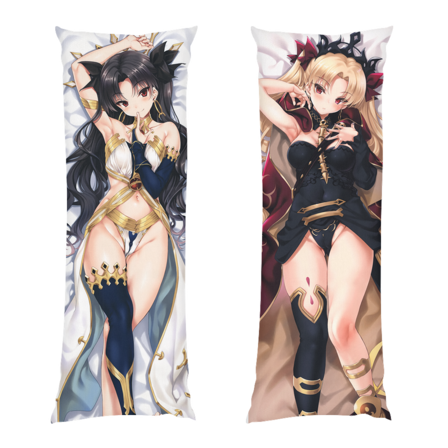 Fate Grand Order Body Pillow - Ishtar and Ereshkigal Ecchi Dakimakura - Waifu Pillow