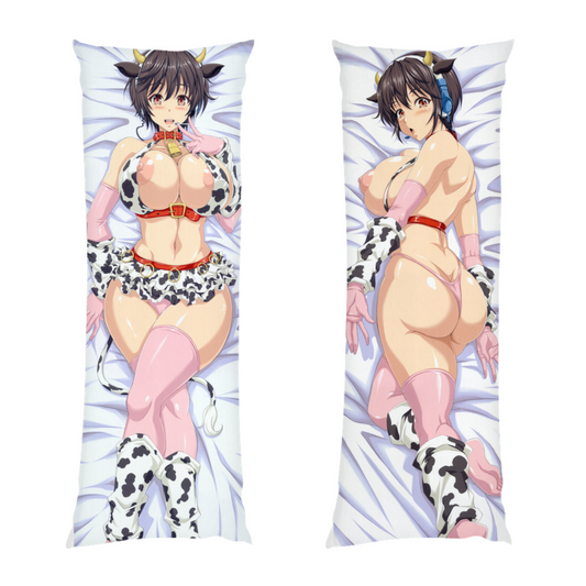 Oreiller de corps animé de vache sexy - Ecchi Dakimakura