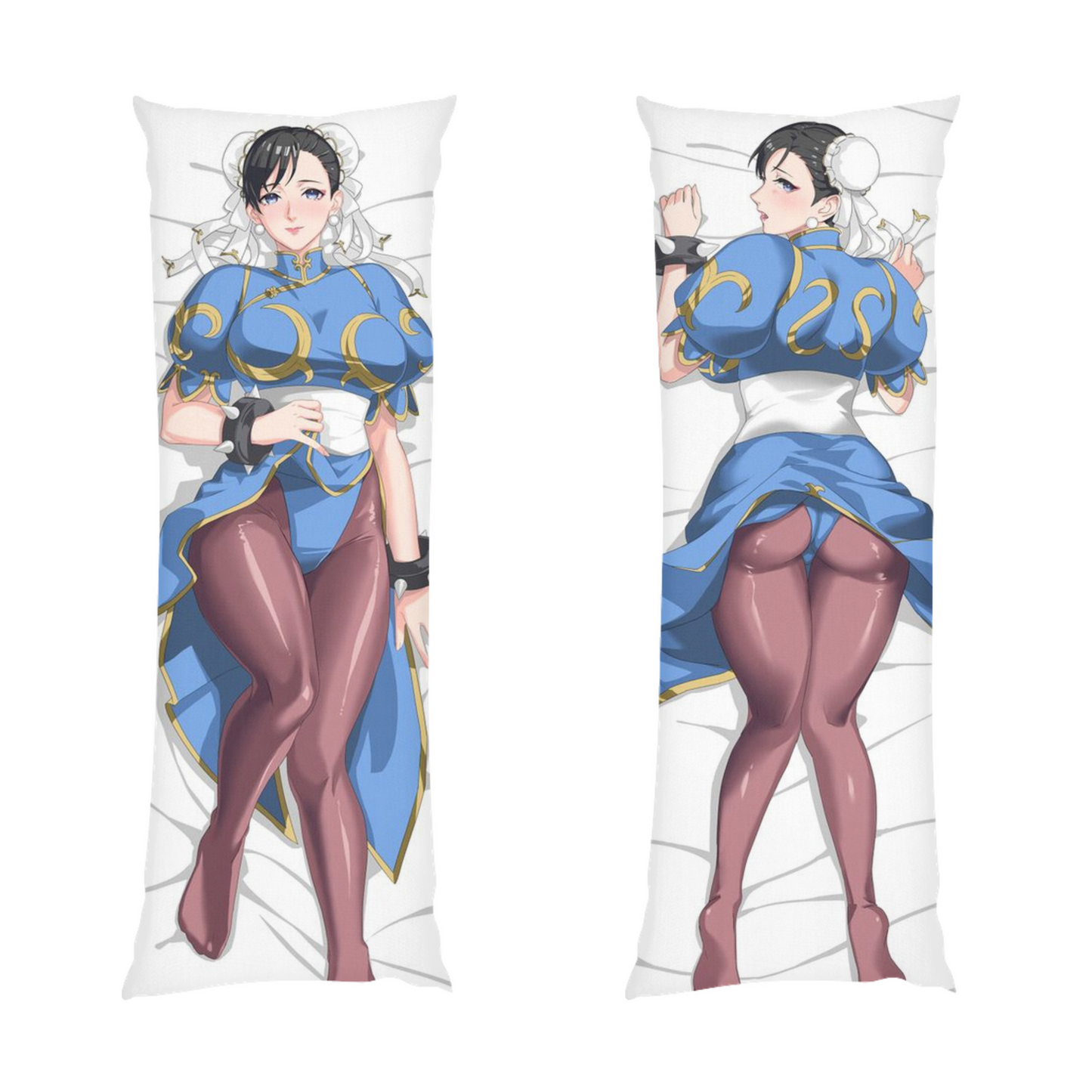 Street Fighter Body Pillow - Chun Li Ecchi Dakimakura - Gaming Body Pillow Cover