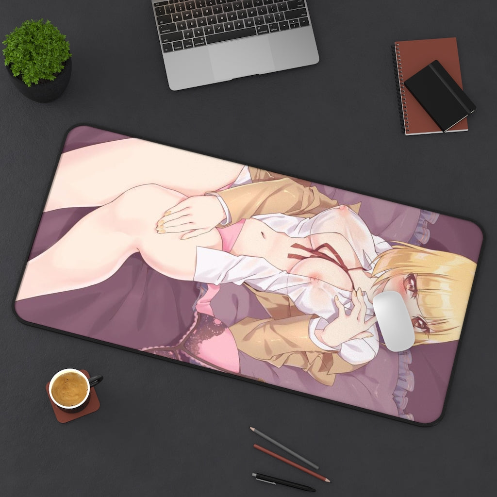 Sexy Tits Midorikawa Hana Prison School Desk Mat - Non Slip Mousepad