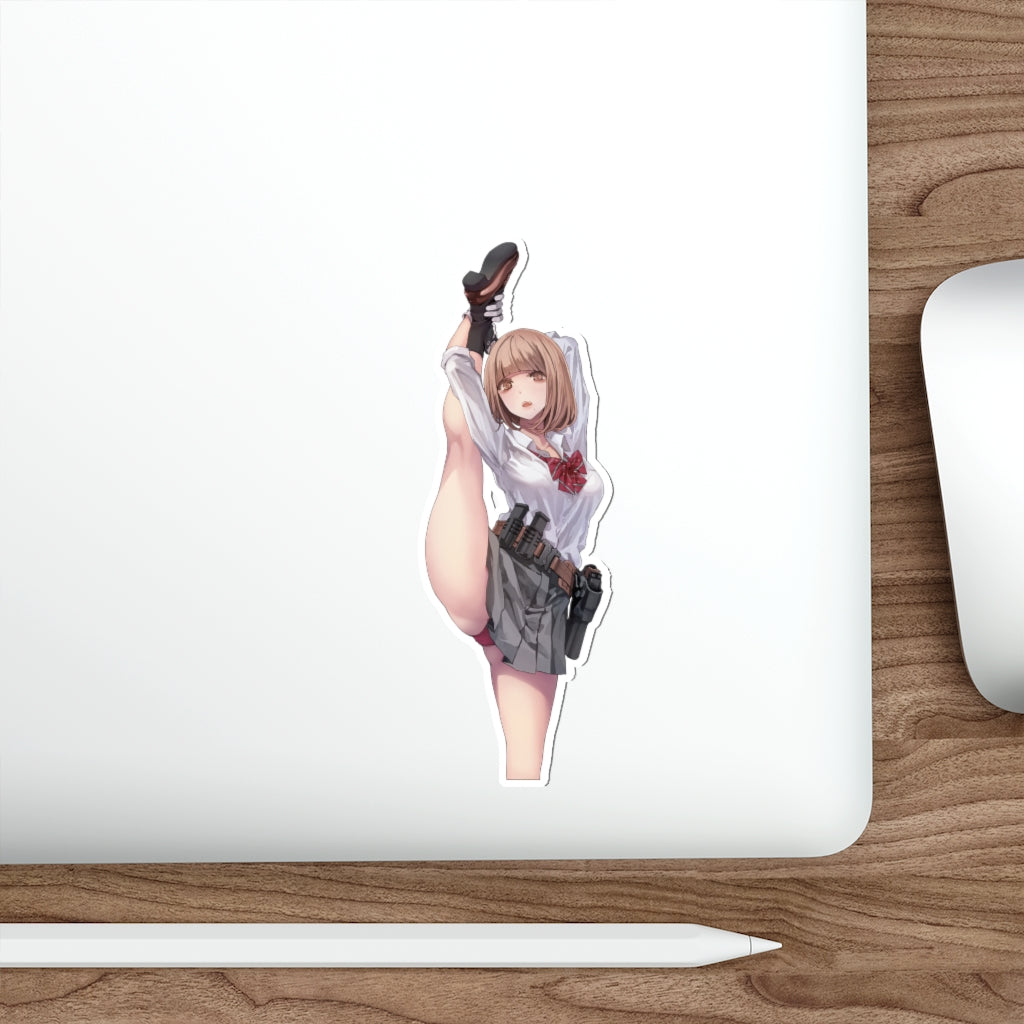 Hana Midorikawa Sexy Split Prison School Waterproof Sticker - Ecchi Vinyl Decal