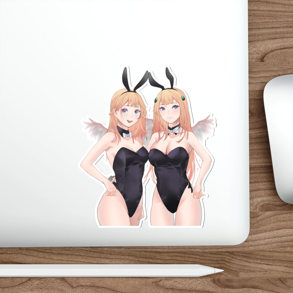 Lost Ark Nineveh and Beatrice Bunny Girls Waterproof Sticker - Ecchi Vinyl Decal