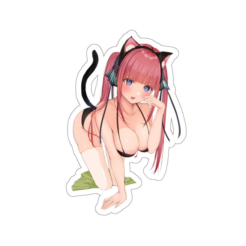 The Quintessential Quintuplets Nakano Nino Big Boobs Bikini Waterproof Sticker - Ecchi Vinyl Decal