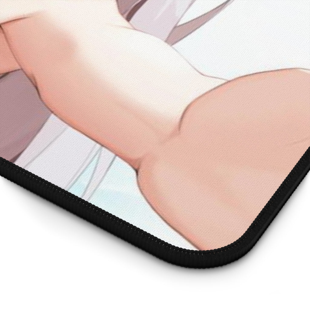 Re Zero Sexy Mousepad - Rem And Emilia Big Boobs Waifus Ecchi Desk Mat - Anime Isekai Playmat