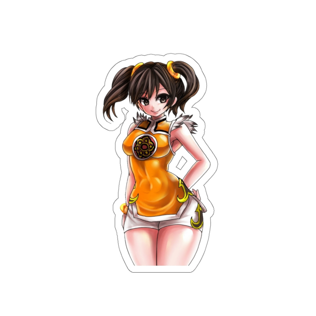 Tekken Sexy Ling Xiaoyu Waterproof Sticker - Ecchi Vinyl Decal