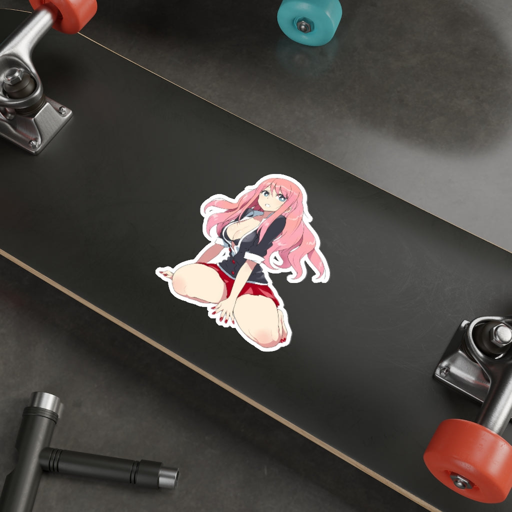 Danganronpa Junko Enoshima Waifu Waterproof Sticker - Ecchi Vinyl Decal