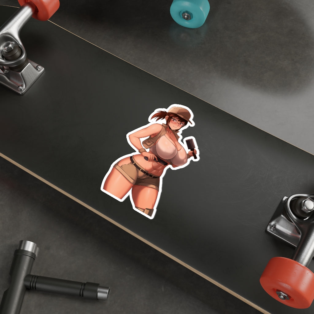 Big Boobs Fio Germi Metal Slug Waterproof Sticker - Ecchi Vinyl Decal