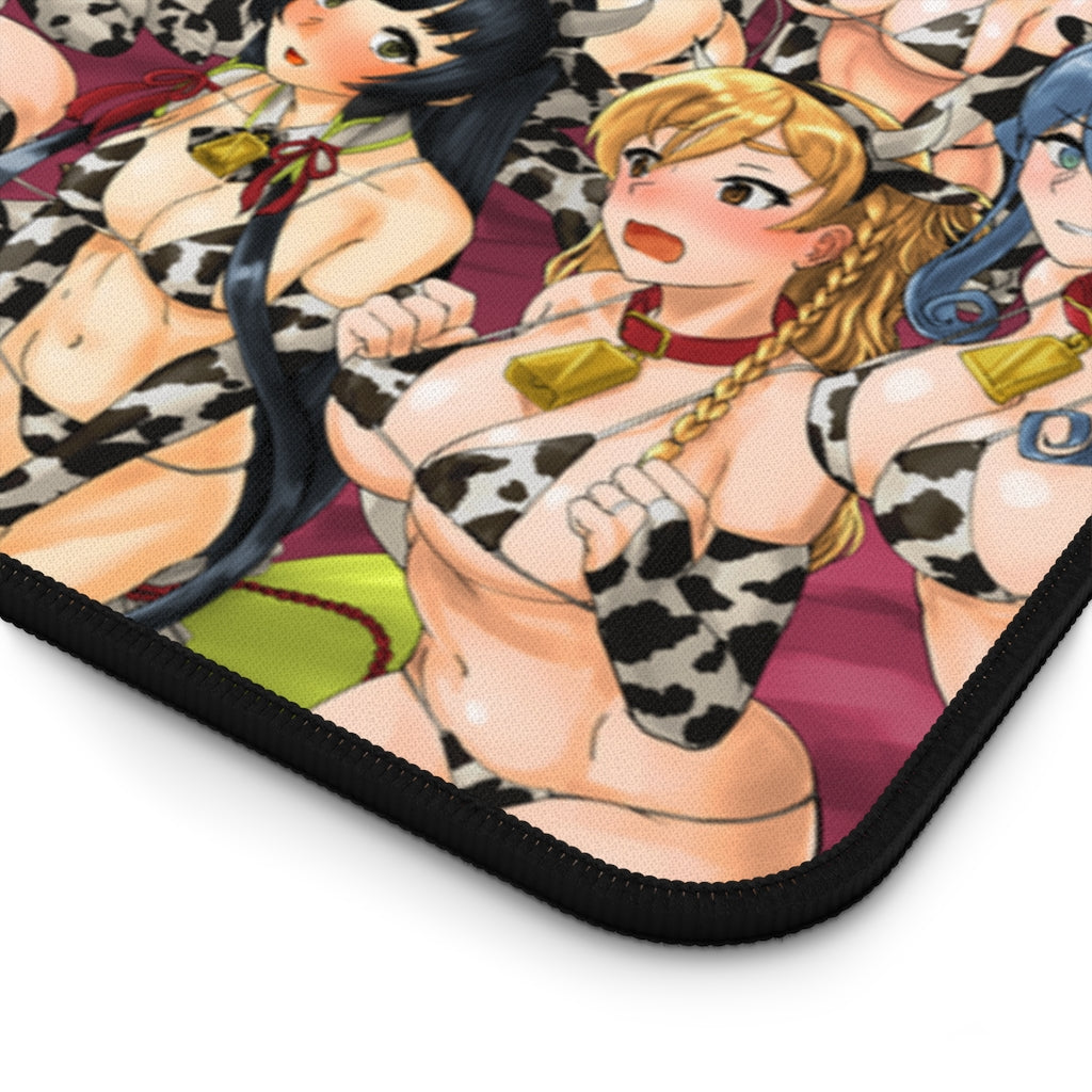 Kantai Collection Mousepad - Cow Girls Large Desk Mat - Gaming Playmat