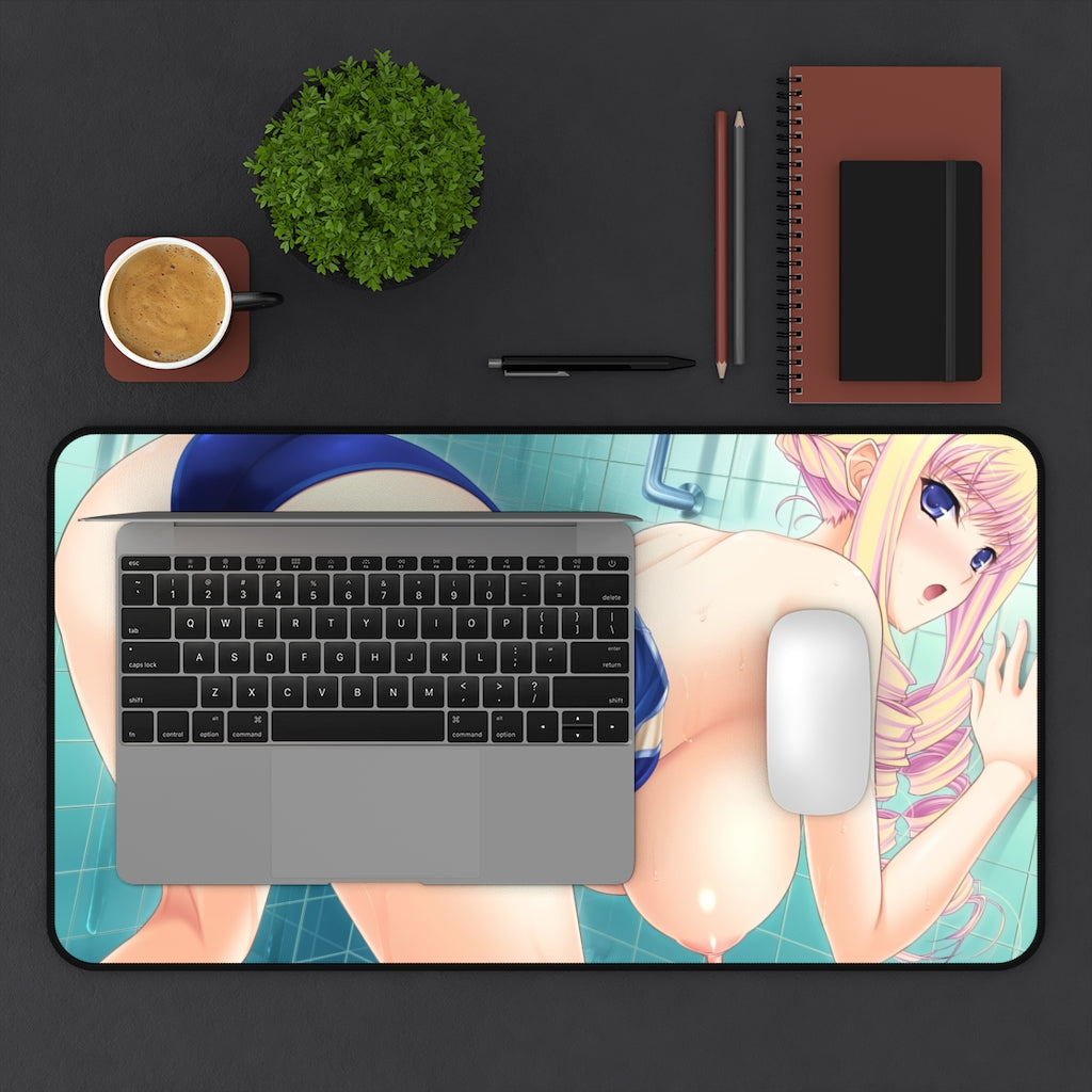 Bertille Althusser Walkure Romanze  Nude Tits Thick Ass Desk Mat - Sexy Anime Girl Mousepad - Gaming Playmat