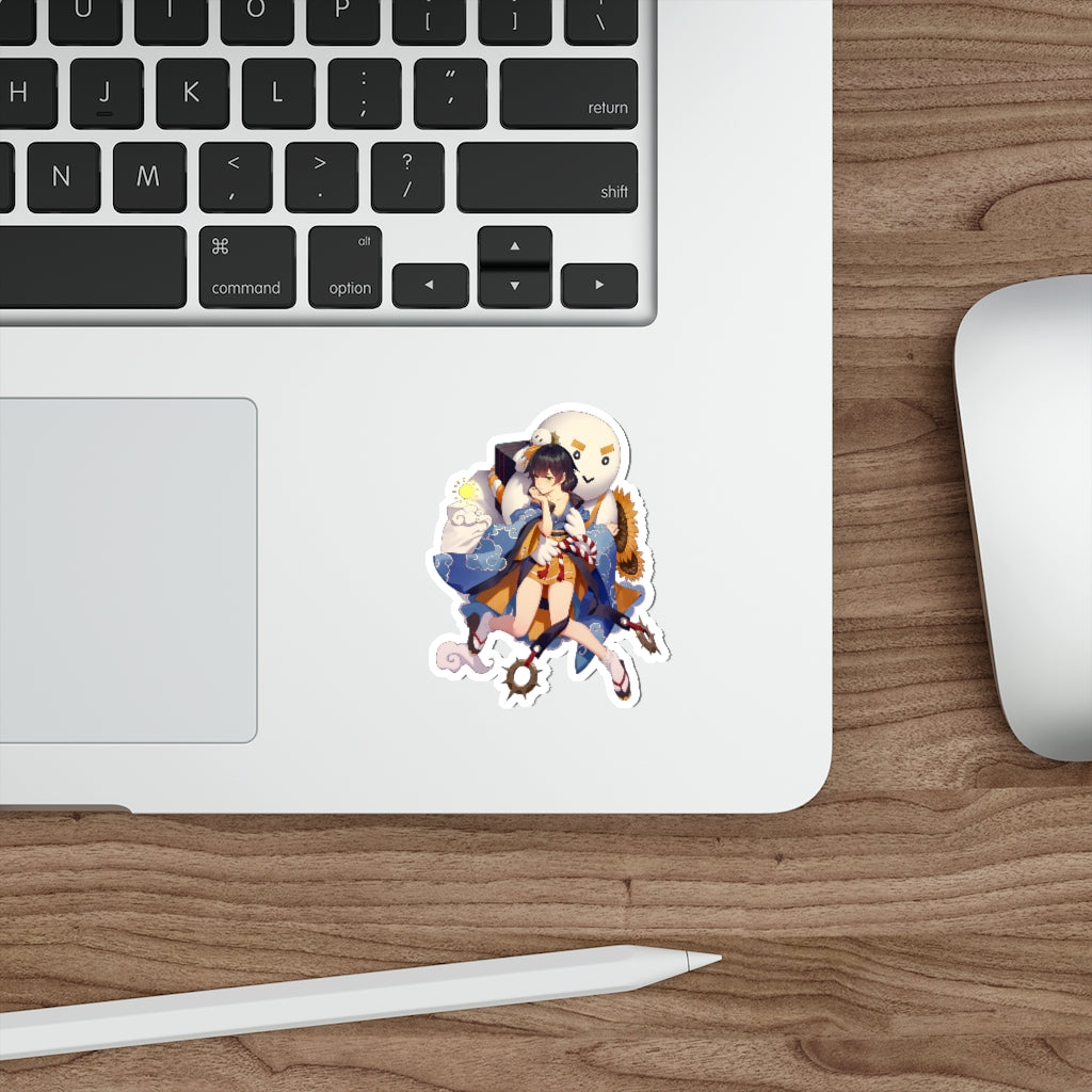 Onmyoji Kawaii Hiyoribo Waterproof Sticker - Ecchi Vinyl Decal