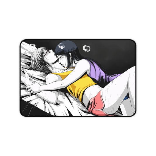 Prison School Sexy Shiraki Meiko and Kurihara Mari Desk Mat - Gaming Mousepad - Non Slip Playmat