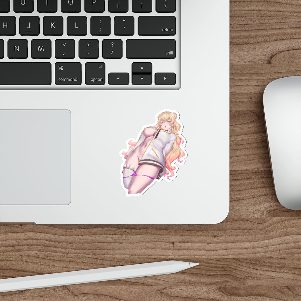 Sexy Momosuzu Nene Hololive Waterproof Sticker - Ecchi Vinyl Decal