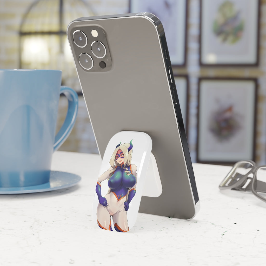 Ecchi Anime Phone Grip - Mount Lady Cell Phone Stand - My Hero Academia Phone Click-On Grip