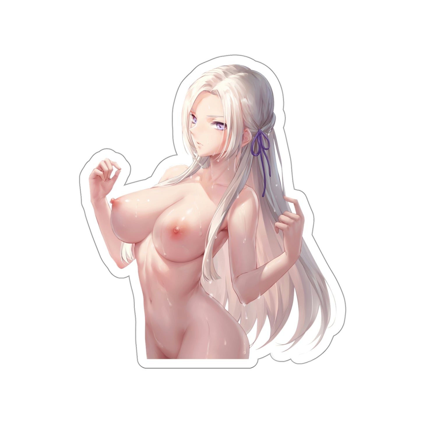 Fire Emblem Three Houses Nude Edelgard Von Hresvelg Waterproof Sticker - Ecchi Vinyl Decal