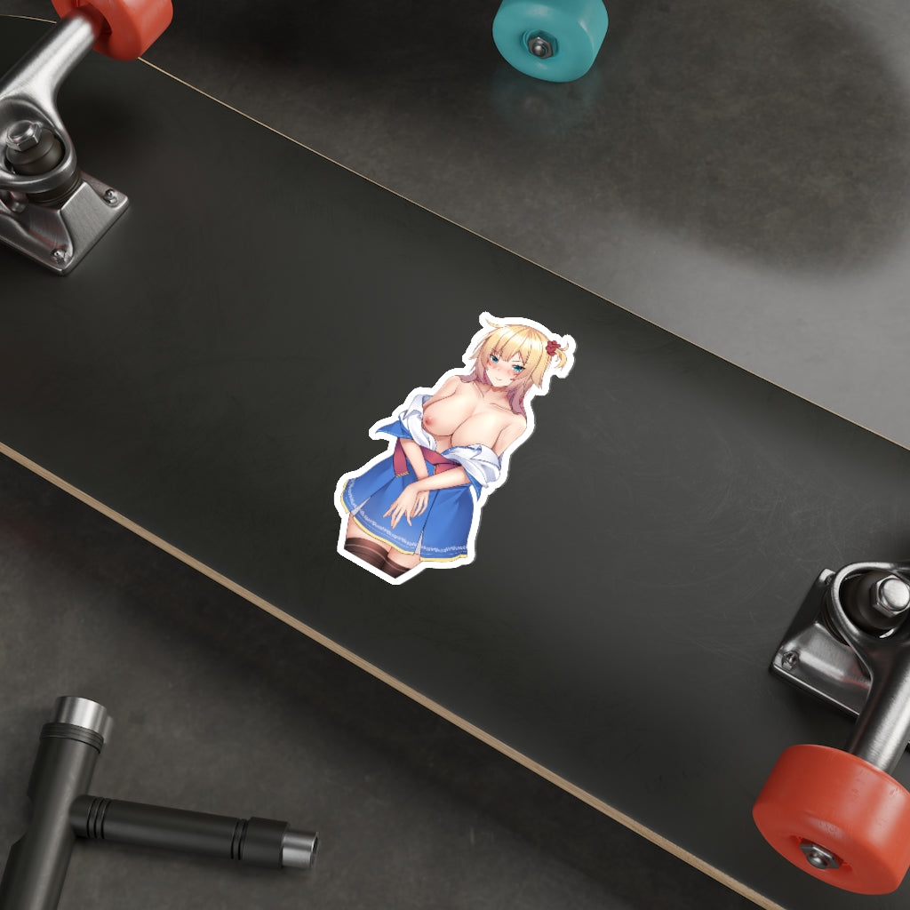 Akai Haato Hololive Waterproof Sticker - Virtual Youtuber Ecchi Vinyl Decal