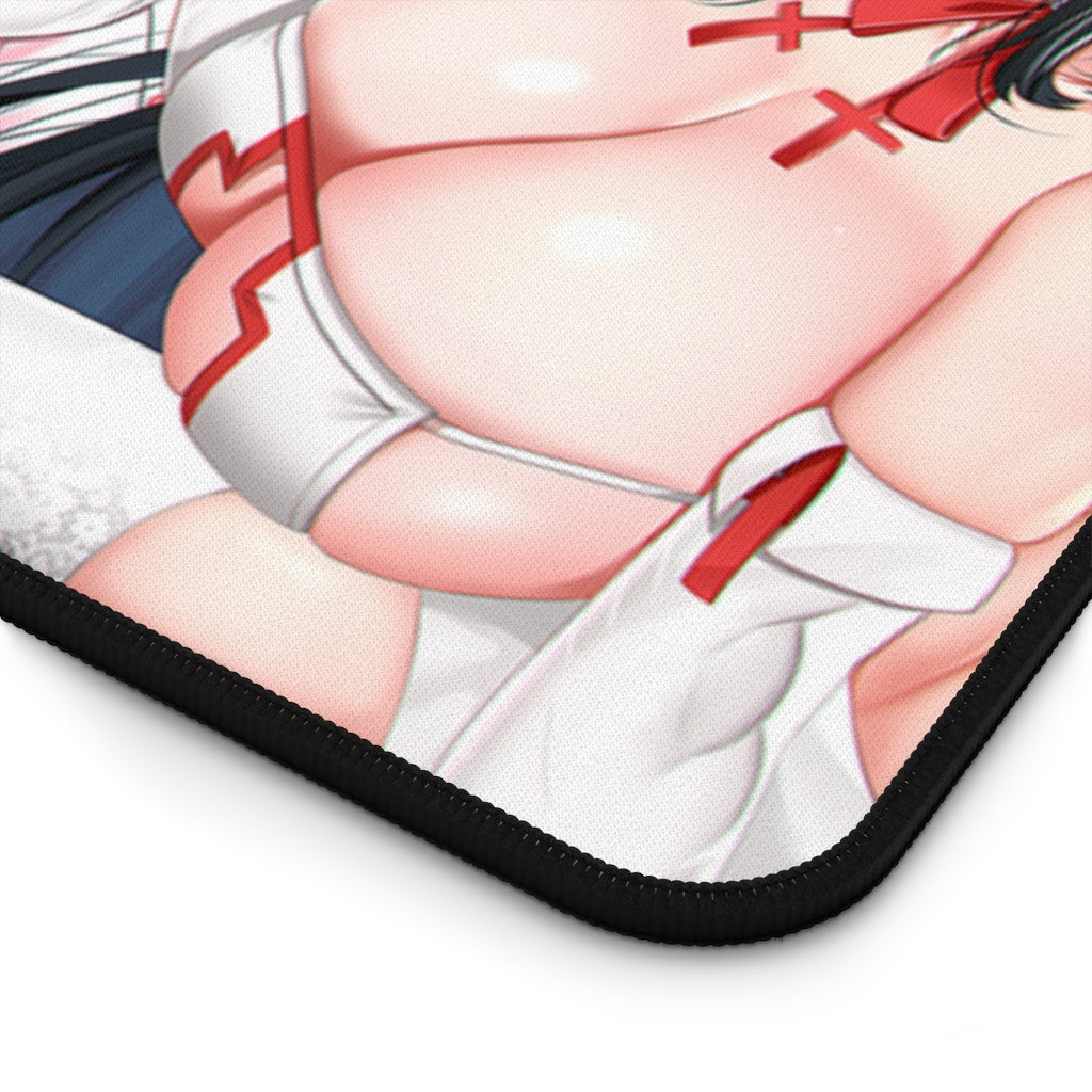 Large Anime Ecchi Desk Mat | Sexy Nurses | Big Gaming Mousepad - MTG Playmat