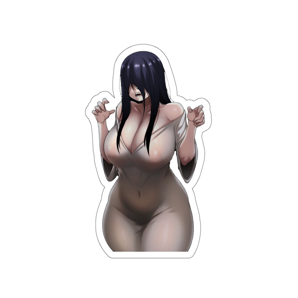 Thick Sadako Waterproof Sticker - Ecchi Vinyl Decal