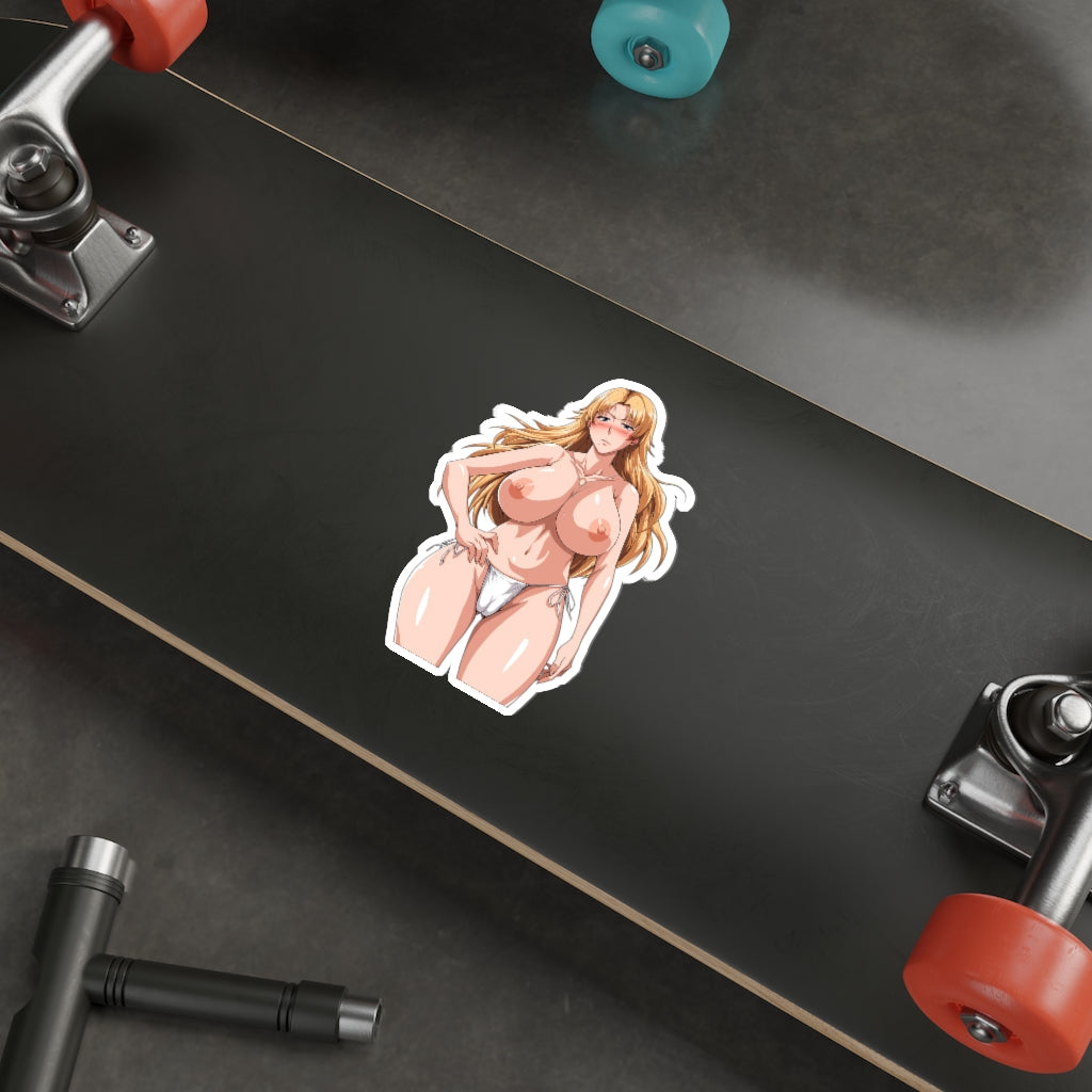 Matsumoto Rangiku Bleach Hentai Nude Waterproof Sticker - Ecchi Vinyl Decal